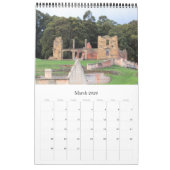 旅順タスマニア カレンダー (3月 2026)