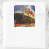 旅館出発 スクエアシール (バッグ)