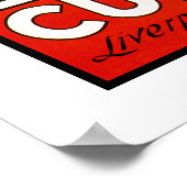 旅館出発 ポスター (角)