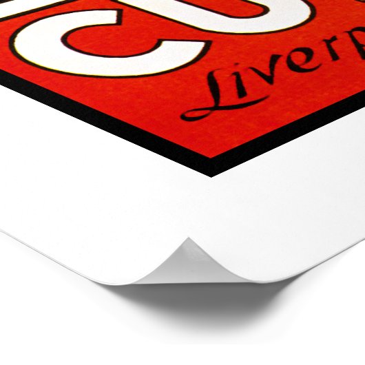 旅館出発 ポスター (角)