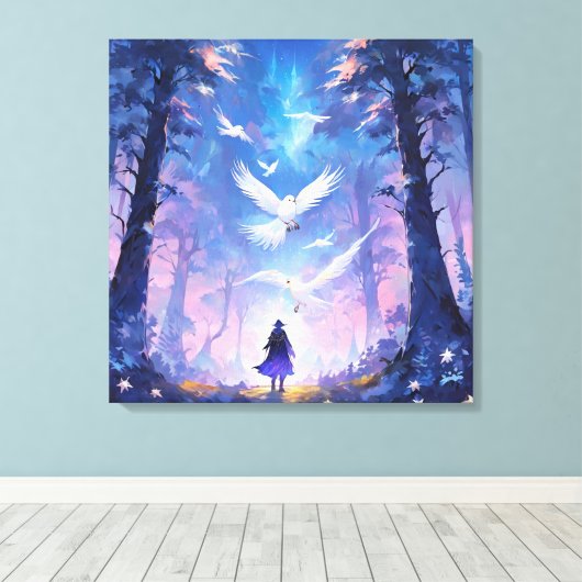 旅 キャンバスプリント (インサイチュ (ウッドフロア))