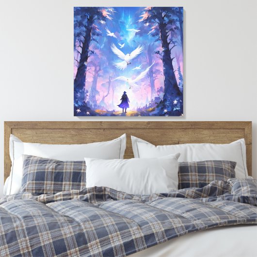 旅 キャンバスプリント (インサイチュ (寝室))