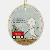 旅 セラミックオーナメント (左)