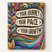 旅、ペース、成長 ノートブック (裏面)