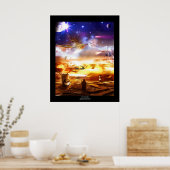 旅 ポスター (キッチン)