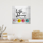 「旅」ラバーダックのポスター ポスター (キッチン)