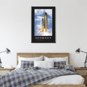 旅：感動的引用文1 キャンバスプリント (インサイチュ (寝室))
