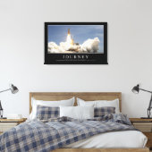 旅：感動的引用文2 キャンバスプリント (インサイチュ (寝室))