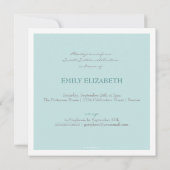 旋かわいらし回写真コラージュスイート16招待状 招待状 (裏面)