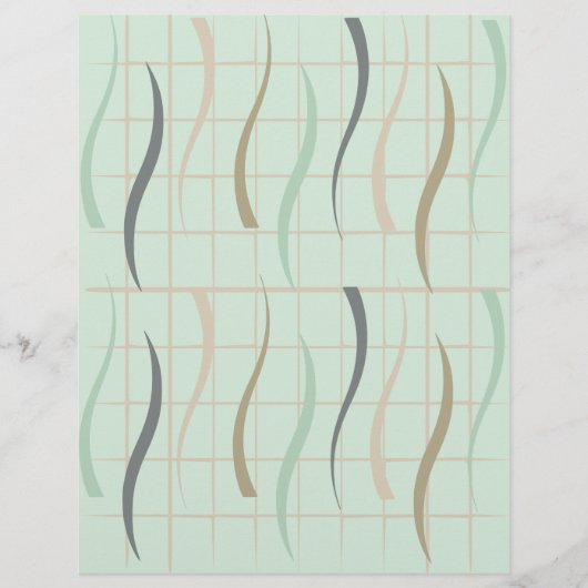 旋回およびグリッドパターン廃棄帳紙 (正面)