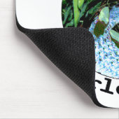 旋回させたエンドウ豆のマウスパッドを視覚化して下さい マウスパッド (コーナー)