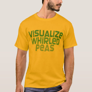 旋回させたエンドウ豆を視覚化して下さい Tシャツ