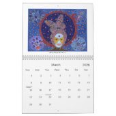 旋回の芸術2011のカレンダー カレンダー (3月 2026)