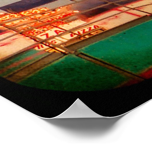 旋回を傾ける ポスター (角)