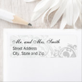 旋回エレガントリターンラベル – シルバー ラベル (インサイチュ)