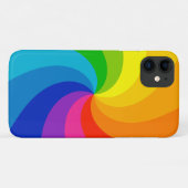 旋回カラフルカラーホイール Case-Mate iPhoneケース (裏面(横))