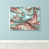 旋回カラー抽象芸術アートウォールプリント キャンバスプリント (インサイチュ (ウッドフロア))