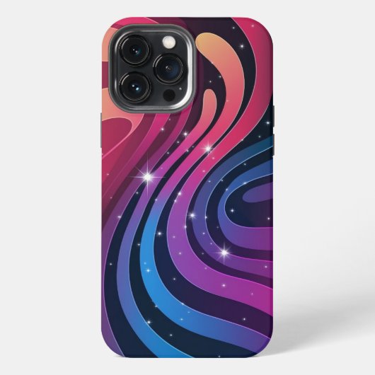 旋回グラデーション壁紙 iPhoneケース (裏面)