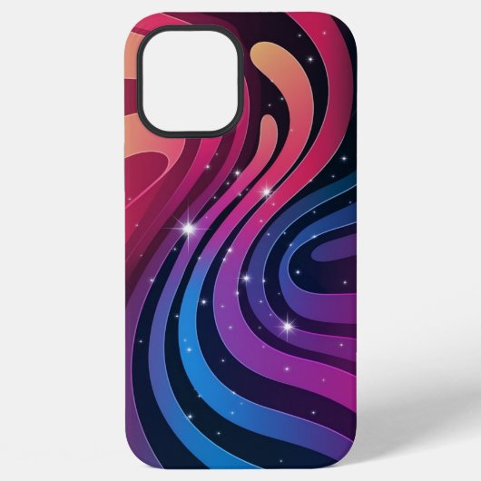 旋回グラデーション壁紙 iPhoneケース (裏面)