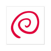 旋回コイルおもしろいデザインクリスマス原子銀河系 セルフインキングスタンプ (デザイン)