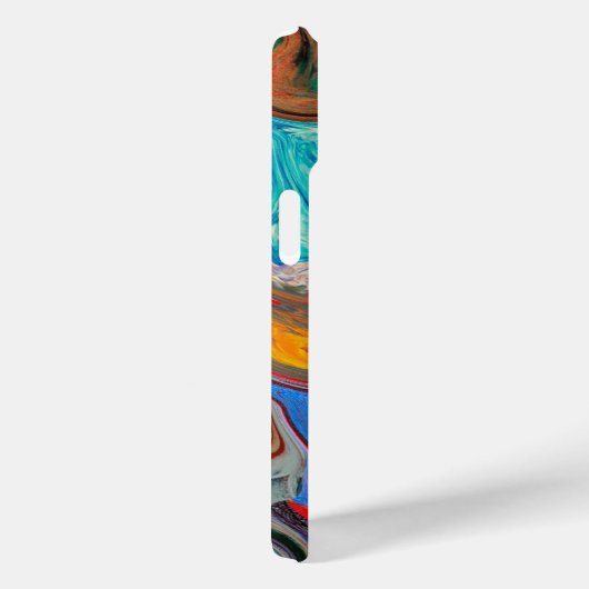 旋回サイケデリック抽象芸術電話ケース Case-Mate iPhoneケース (裏面 / 右)