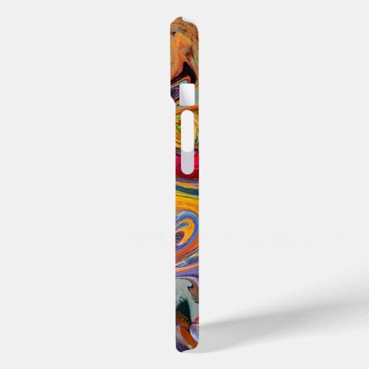 旋回サイケデリック抽象芸術電話ケース Case-Mate iPhoneケース (裏面 / 左)