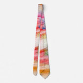 旋回サイケデリック絞り染め ネクタイ (裏面)