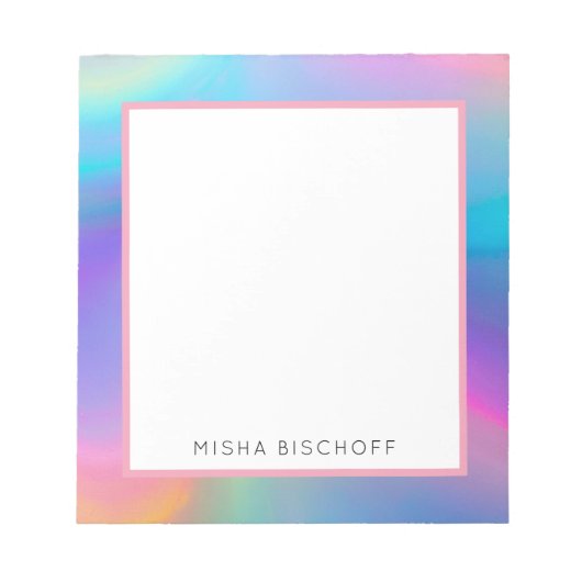 旋回スペクトル ノートパッド (正面)