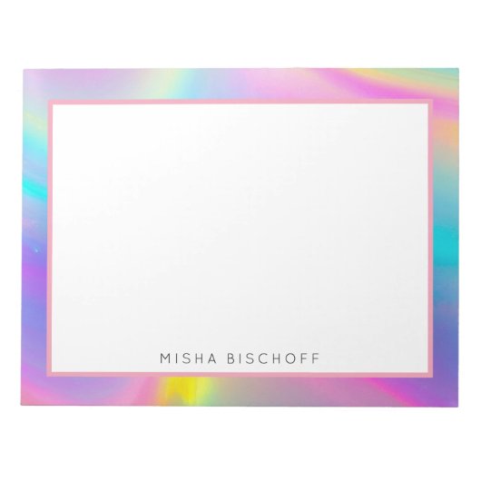 旋回スペクトル ノートパッド (正面)