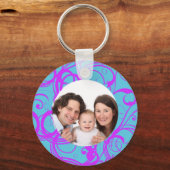 旋回デザイン/写真 キーホルダー (正面)