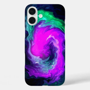 旋回デザイン iPhone 16 PLUSケース