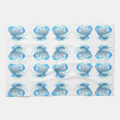 旋回ハート キッチンタオル (横)