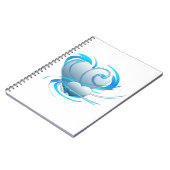 旋回ハート ノートブック (左側)