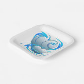 旋回ハート ペーパープレート (傾斜あり)