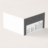 旋回パターンとストライプ 名刺 (外部)