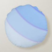 旋回パターンパステルブルーパープル ラウンドクッション (裏面)