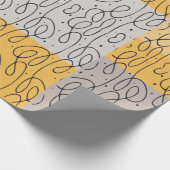 旋回パターンラッピング紙 ラッピングペーパー (角)