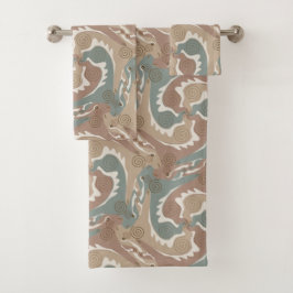 旋回ヘア6バスルームのタオルのセット バスタオルセット