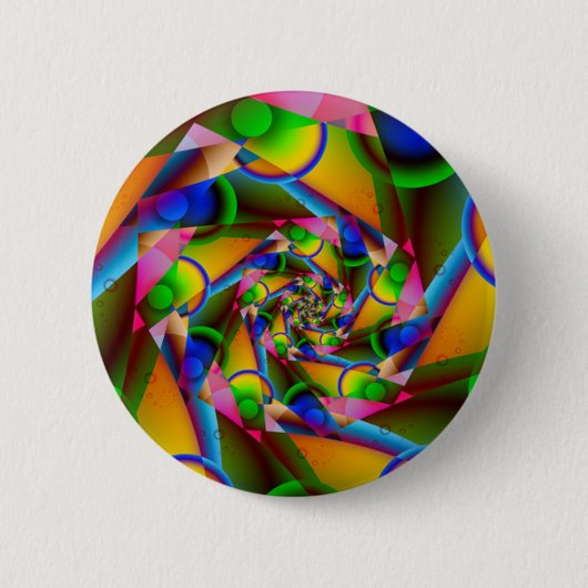 旋回ボタン 缶バッジ (正面)