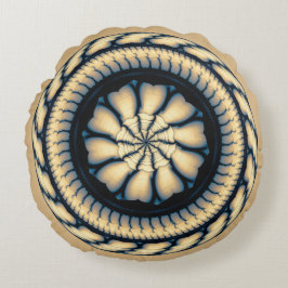 旋回モダンオーナメント ラウンドクッション