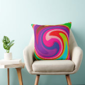旋回モダン抽象芸術アート クッション (椅子)