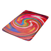 旋回モダン抽象芸術アート#15 バスマット (アングル)