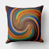 旋回モダン抽象芸術アート#24 クッション (裏面)