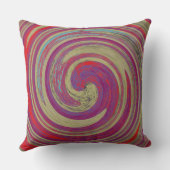 旋回モダン抽象芸術アート#43 クッション (裏面)
