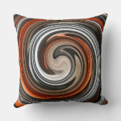 旋回モダン抽象芸術アート#5 クッション (裏面)