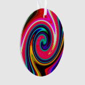 旋回レトロネオンレッド オーナメント (正面)