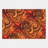 旋回巻き紙フラットシートセット3 ラッピングペーパーシート (正面2)