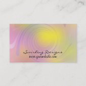 旋回抽象芸術アートデザイン 名刺 (正面)