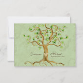 旋回木根アンチキュードセージ披露宴招待状 招待状 (裏面)