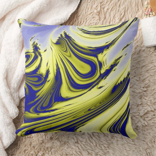 旋回水 クッション (ブランケット)